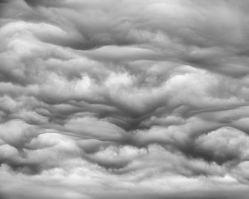 Low angle view of clouds in sky