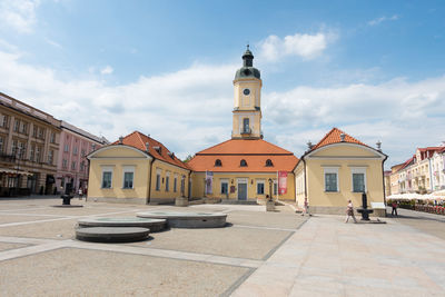 View of city against sky