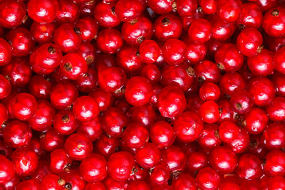 Full frame shot of cherries