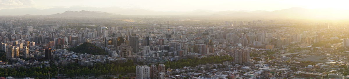 Panoramic view of landscape