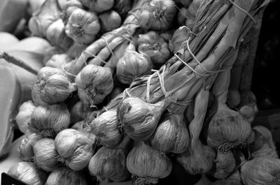 Full frame shot of vegetables for sale in market