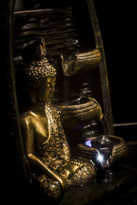 Close-up of statue