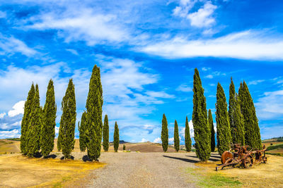 Panoramic view of landscape against sky