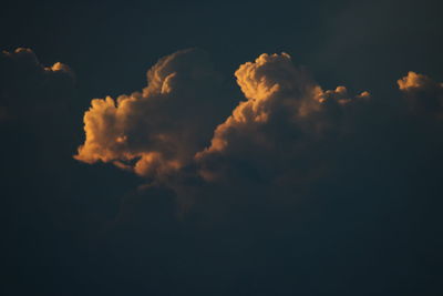 Low angle view of sky