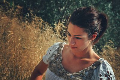 Portrait of young man