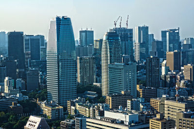 Skyscrapers in city