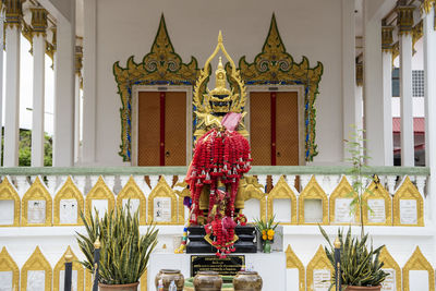 View of christmas tree