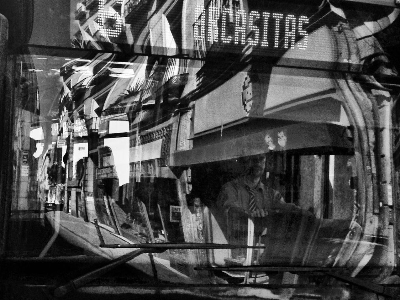Reflection on buses