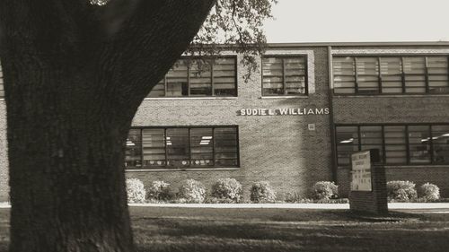 Facade of building