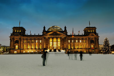 Reichstag st winter
