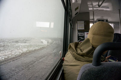 People sitting in bus