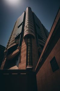 Low angle view of building against sky