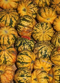 Full frame shot of fruits for sale at market stall