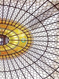 Low angle view of ceiling