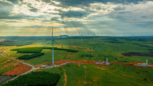 Field of wind turbine generator