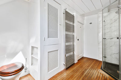 Interior of bathroom