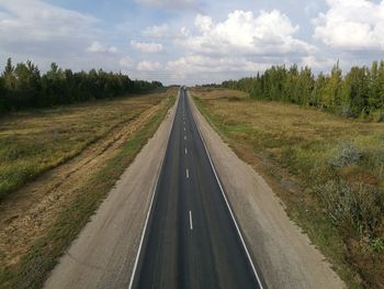 Russian road in saratov