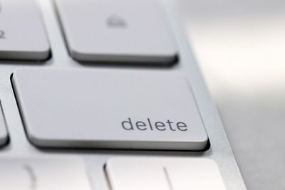 Close-up of computer keyboard