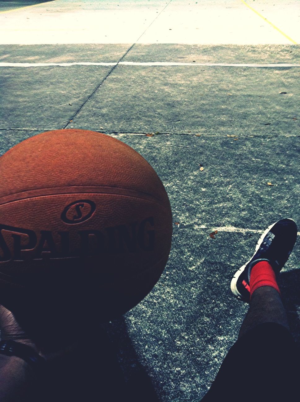 Chilling with spalding