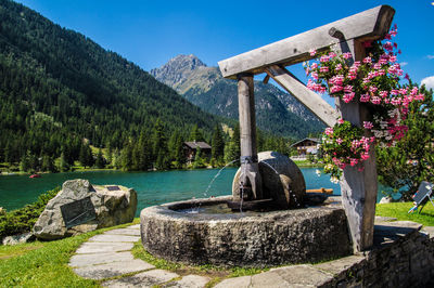 Champex in valais in swiss