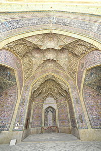 Architectural detail of a temple