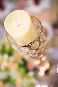 Close-up of drink on table