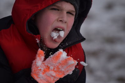 Portrait of a young woman
