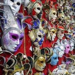 Full frame shot of multi colored decorations for sale in market