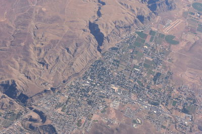 High angle view of cityscape