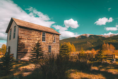 Mountain view, panorama, rocky mountains