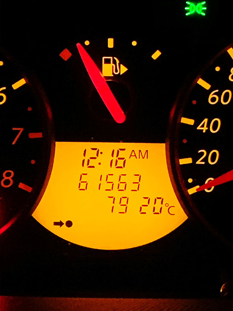 number, no people, speedometer, close-up, communication, transportation, vehicle interior, control panel, accuracy, text, dashboard, mode of transportation, time, illuminated, indoors, motor vehicle, technology, car, car interior, western script, clock, meter - instrument of measurement