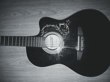 Close-up of guitar