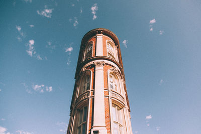 Low angle view of building against sky