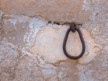 Close-up of weathered wall