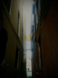 Building exterior at night