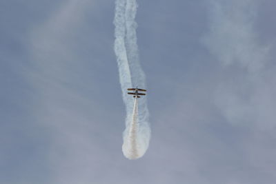 Stunt plane aviation festival