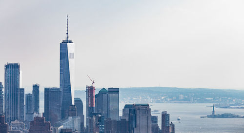 View of city at waterfront