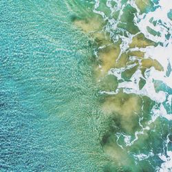 High angle view of swimming pool