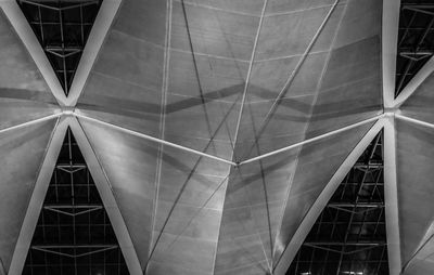 Low angle view of modern building