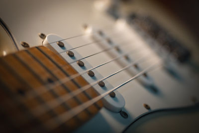 Close-up of guitar