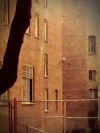 Woman standing in building