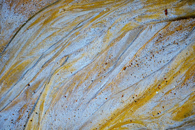 Full frame shot of rocks on water