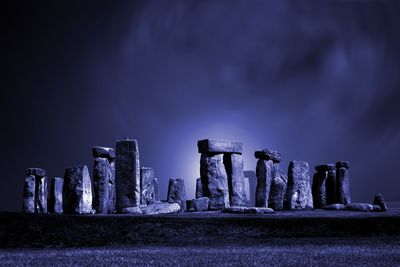 Panoramic view of castle against sky