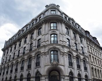 Low angle view of building against sky