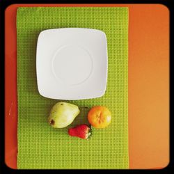 Close-up of food on table