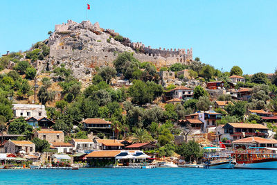 Buildings at waterfront