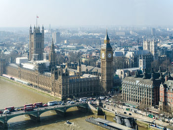 Aerial view of cityscape