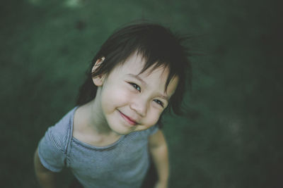 Portrait of a smiling girl