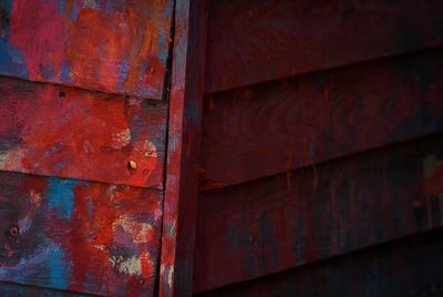 Full frame shot of weathered wall