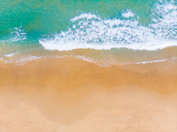 Aerial view of beach